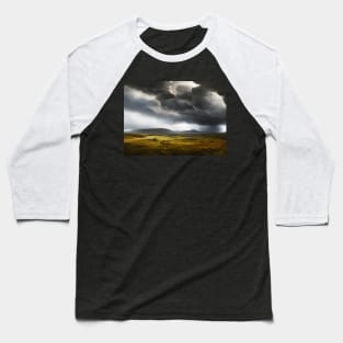 Stormy Clouds over the Highlands of Scotland Baseball T-Shirt